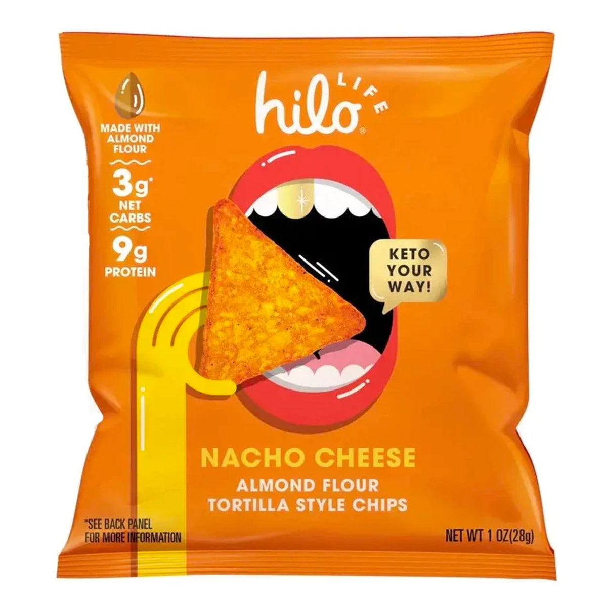 Hilo Life Almond Flour Tortilla Chips (1 oz) Mission Nutrition