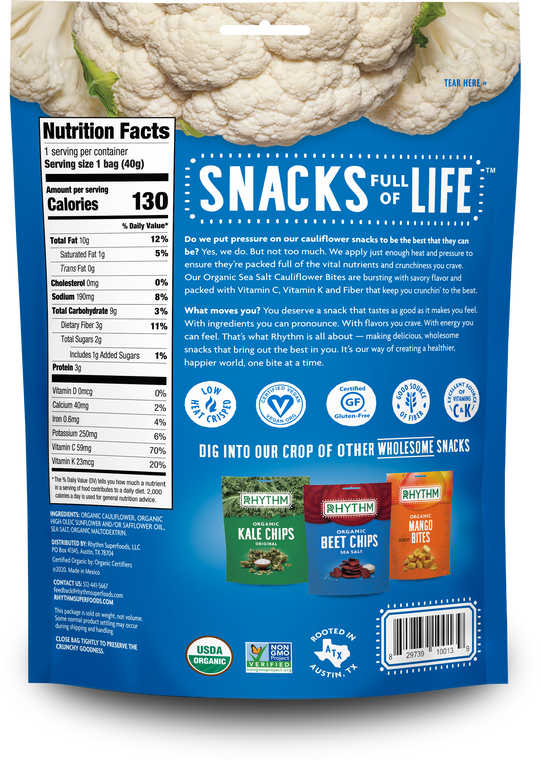 Cauliflower Bites (1.41 oz) Mission Nutrition